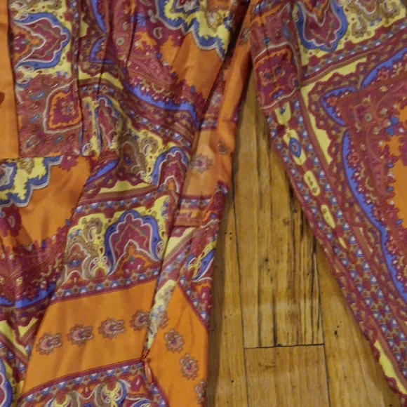 Alberta Ferretti Multicolor Paisley Blouse - Picture 3 of 5